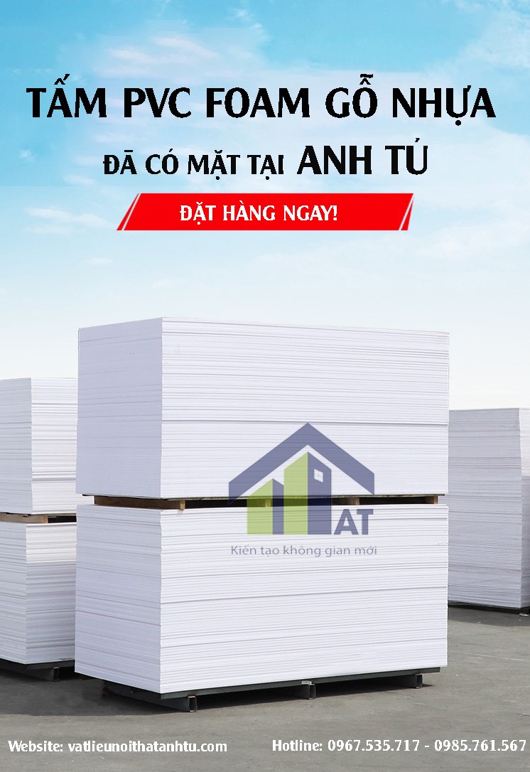 Tấm PVC Foam Gỗ Nhựa GN17