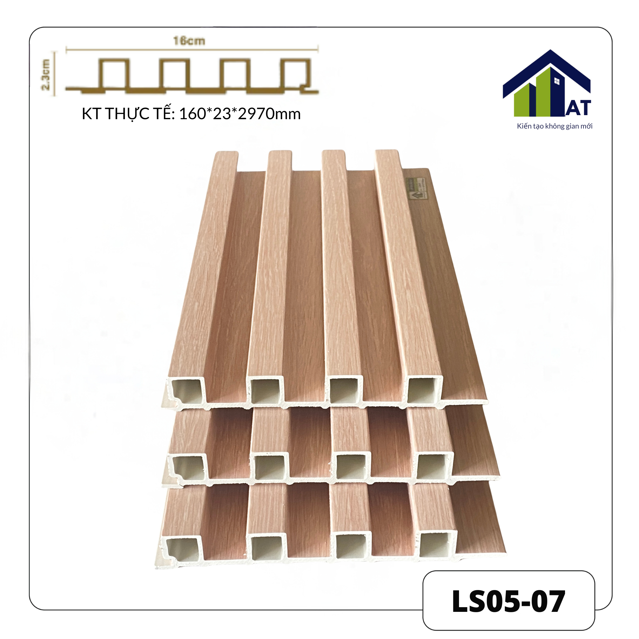 Tấm Lam 4 Sóng Cao LS05-07