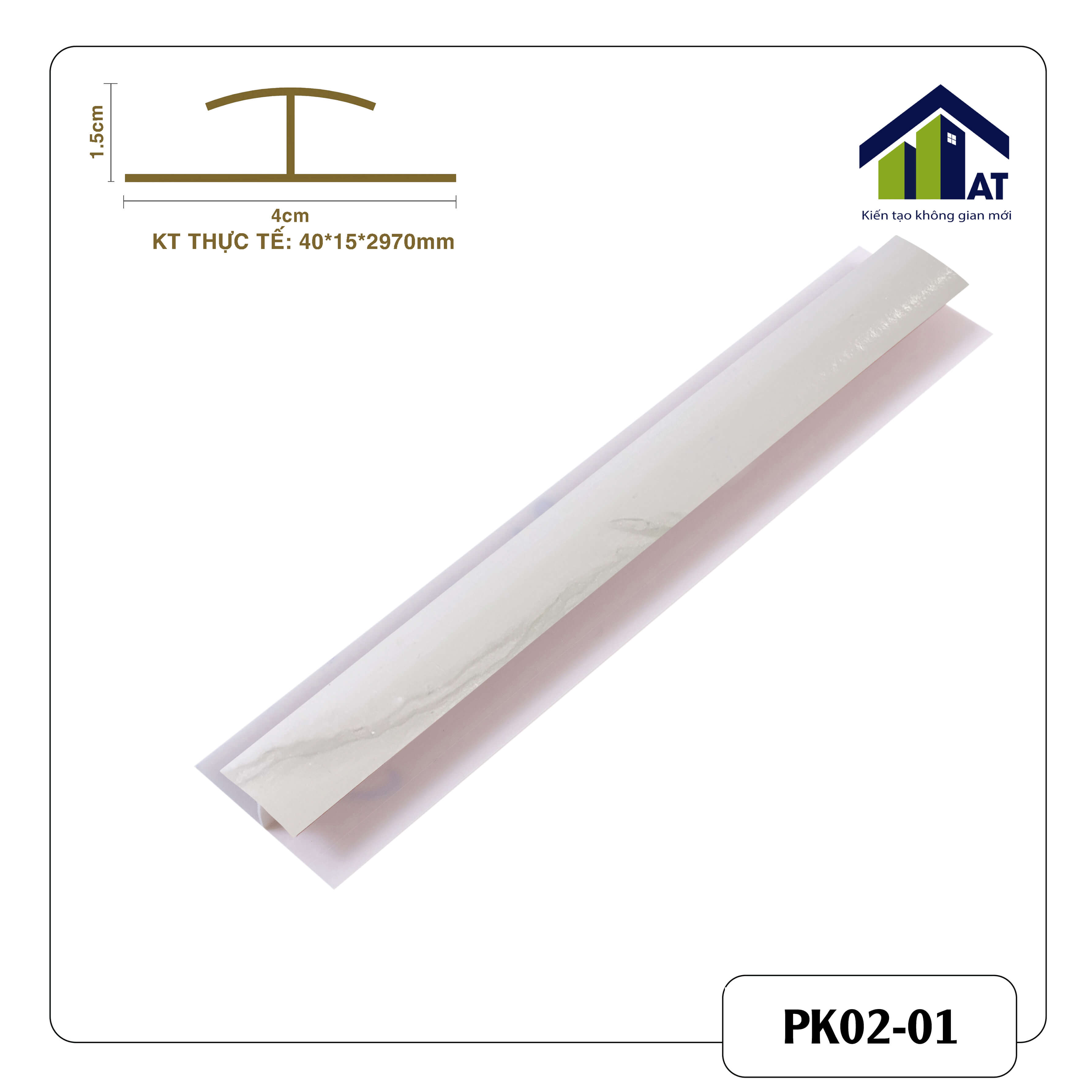 H Nối Trắng Vệt Đen PK02-01