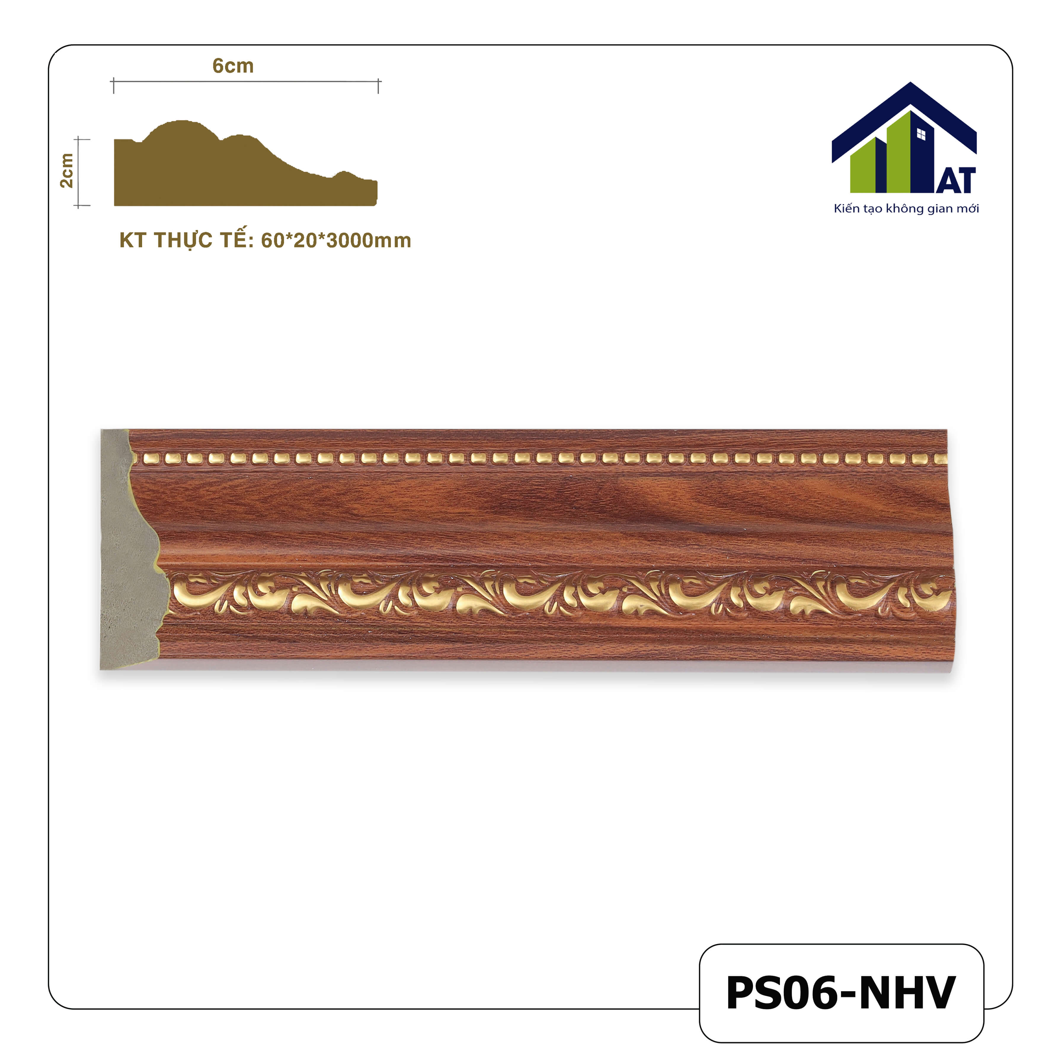 Thắt Lưng 6cm Nâu Hoa Văn PS06-NHV